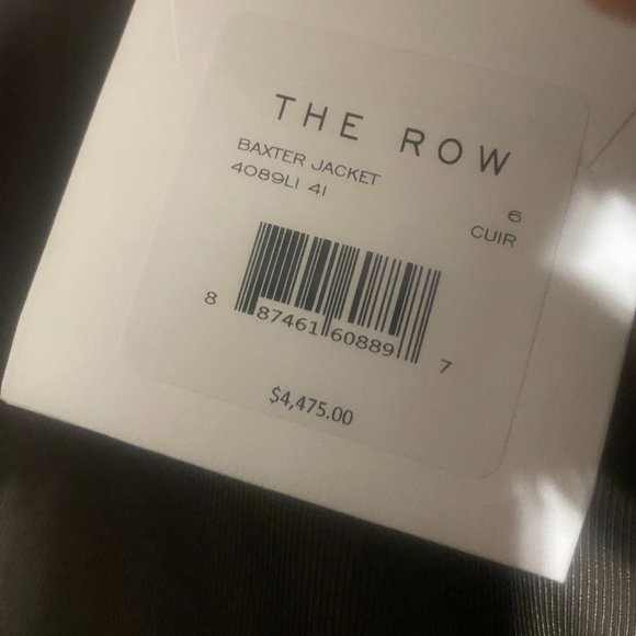 THE ROW LEATHER JACKET - Picture 3 of 9